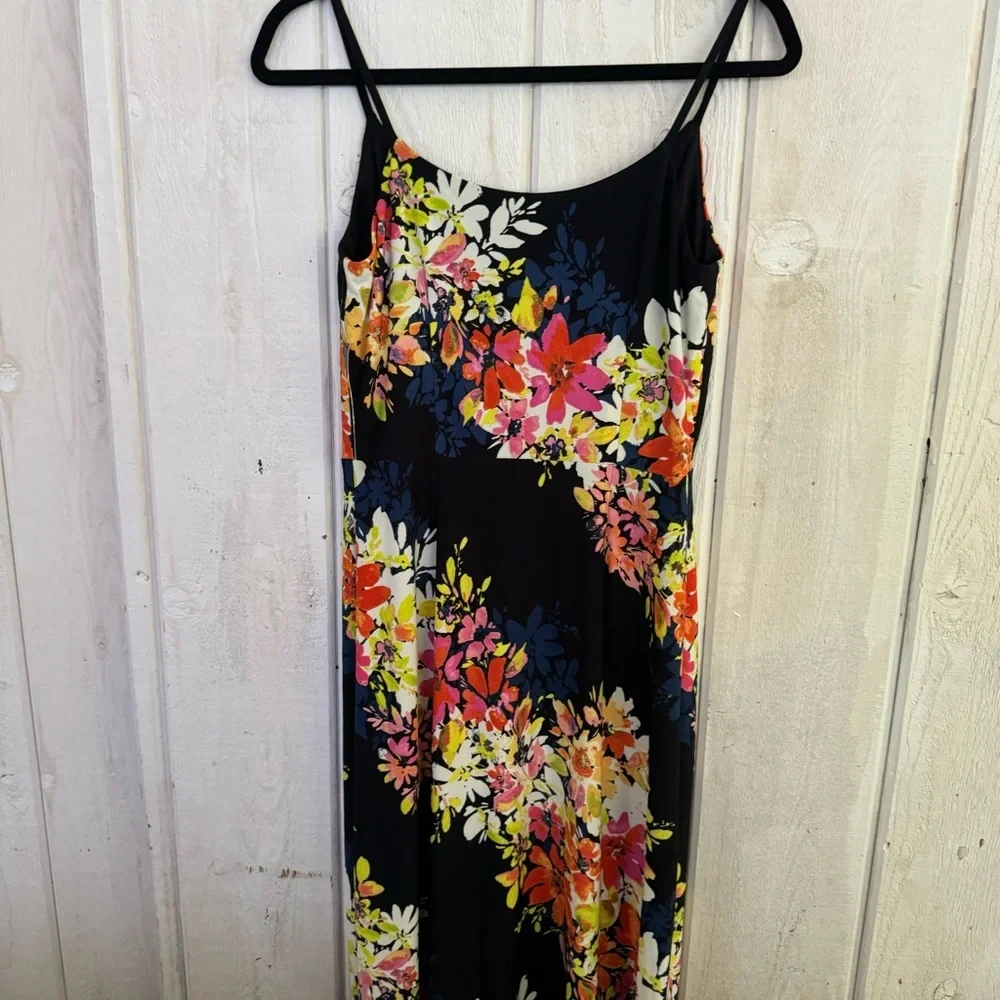 Maggy London Size 2 Maxi Long Floral Dress - Picture 11 of 12